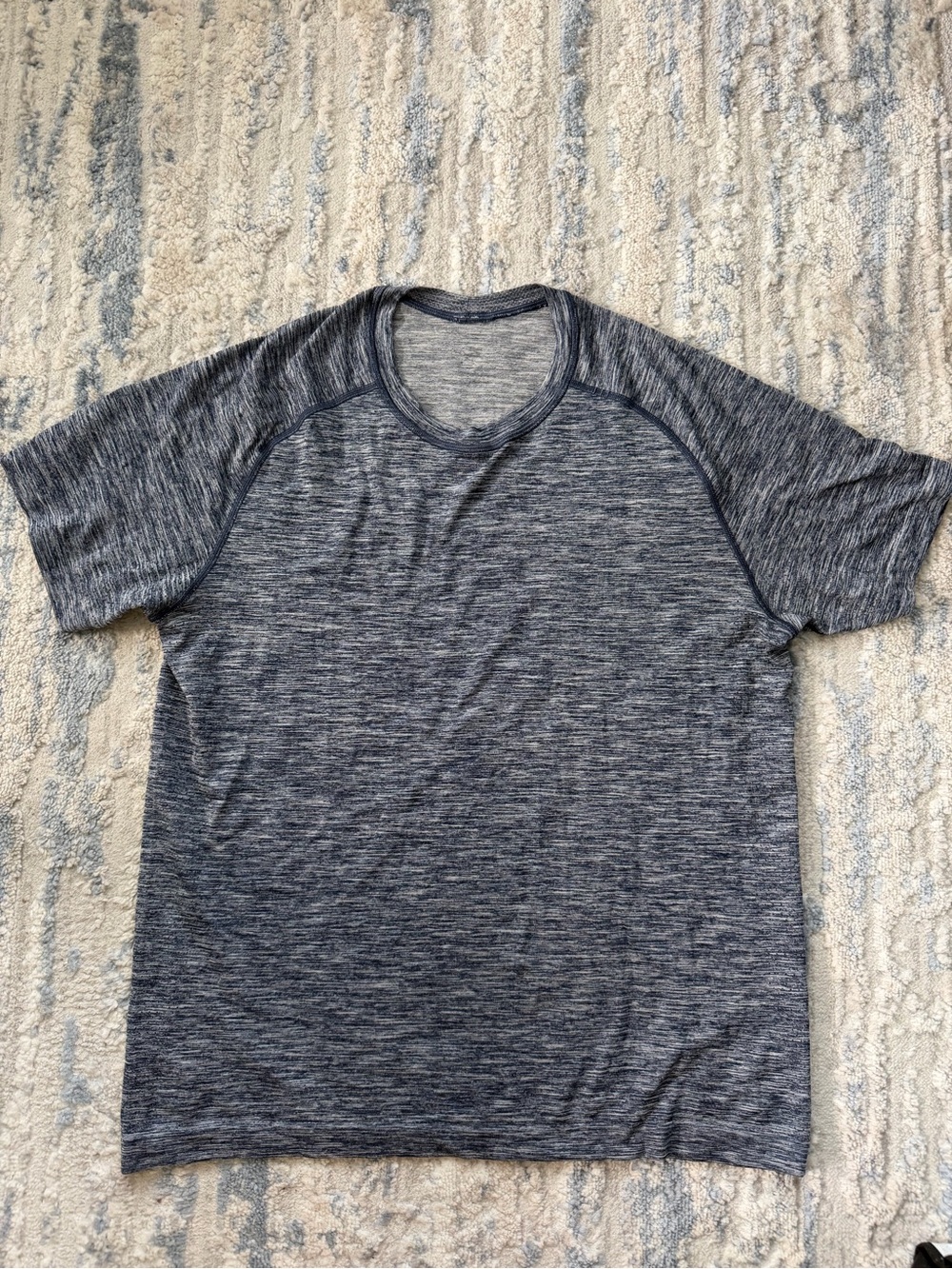Men's Dark Blue Lululemon dry fit Performance T-Shirt